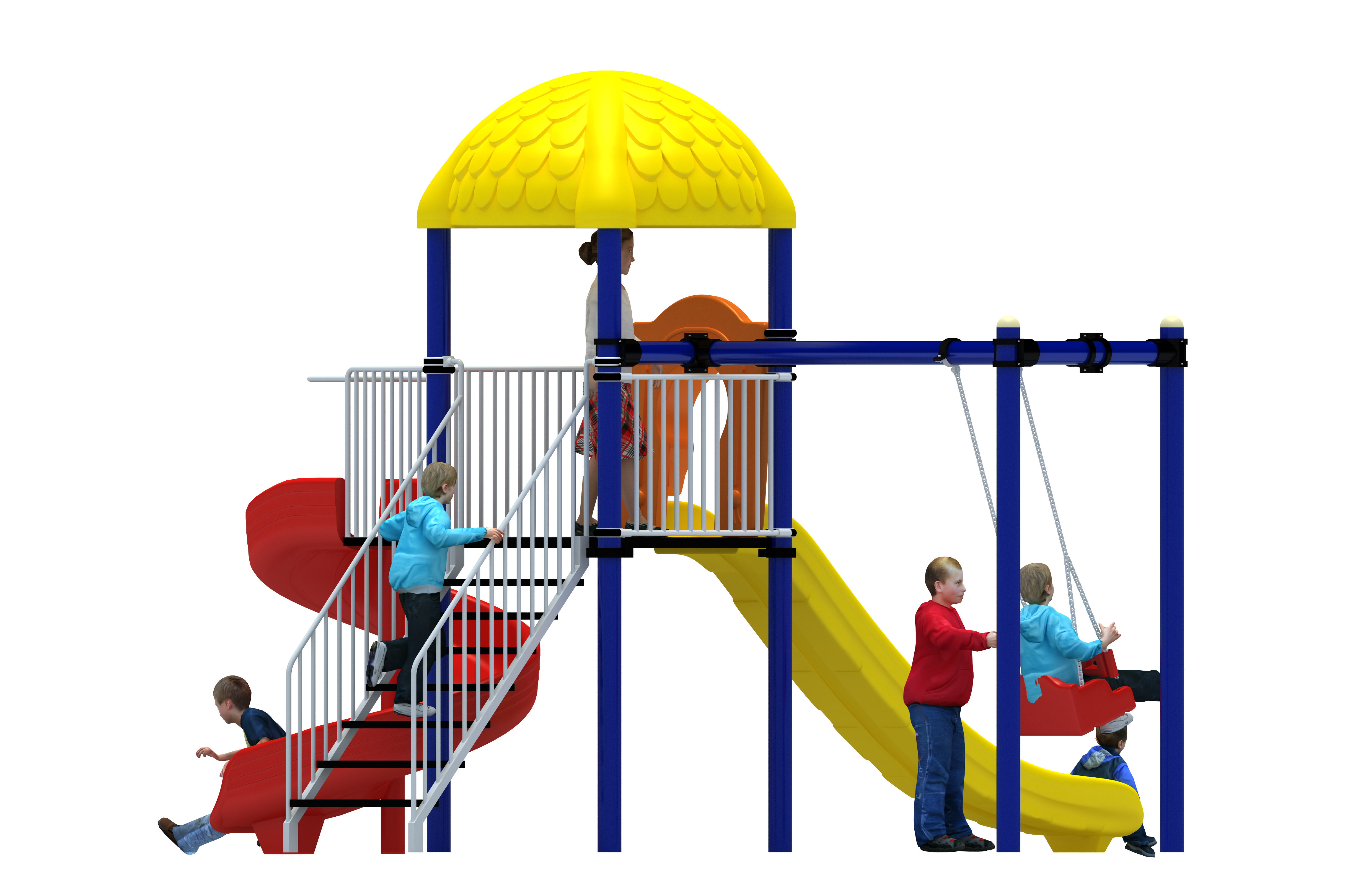 Klasik Seri Oyun Grubu B-PRK-01 PRK-01 | Metal Oyun Grupları | Erse Kent Mobilyaları